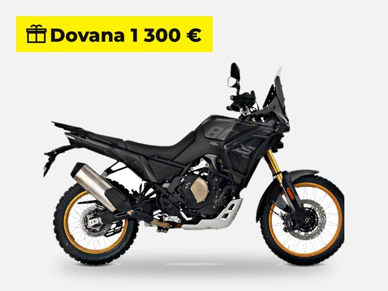 VOGE DS800X Rally su dovanų daiktadėžių komplektu